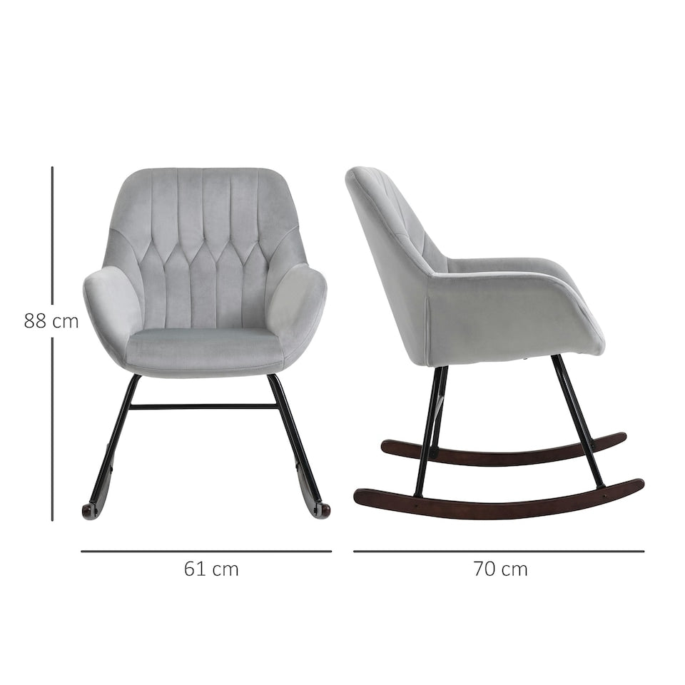 Padded Rocking Chair