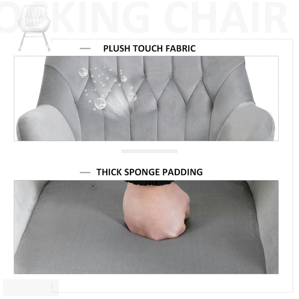Padded Rocking Chair