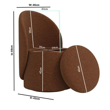 3-in-1 Cloudy Ottoman