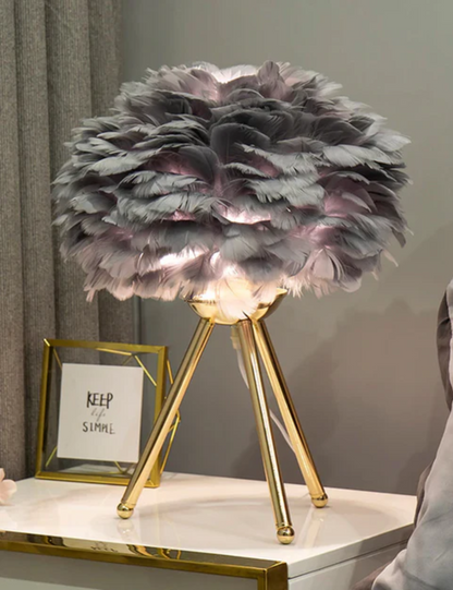 Dreamy Feather Lamp
