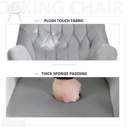 Padded Rocking Chair