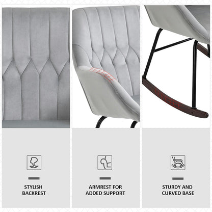 Padded Rocking Chair